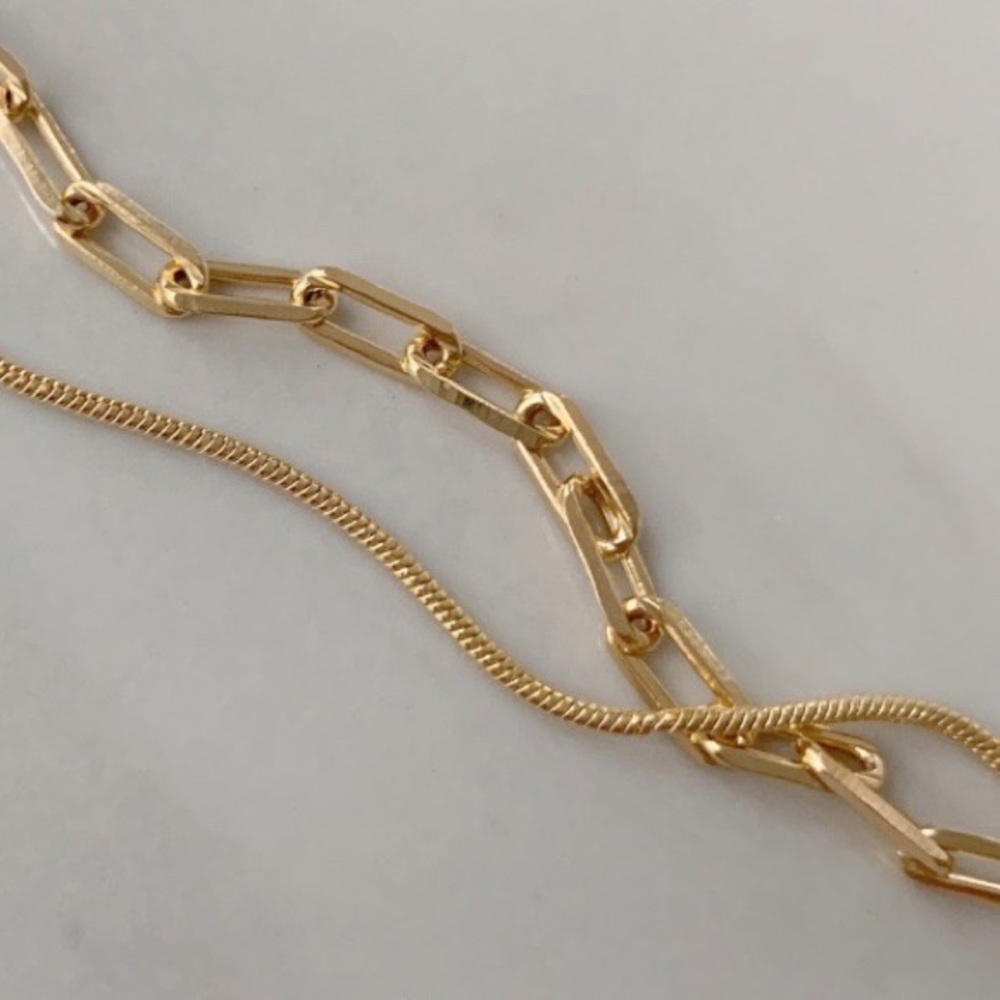 Thin Snake Chain | 18k Gold Filled - Picture 5 of 13